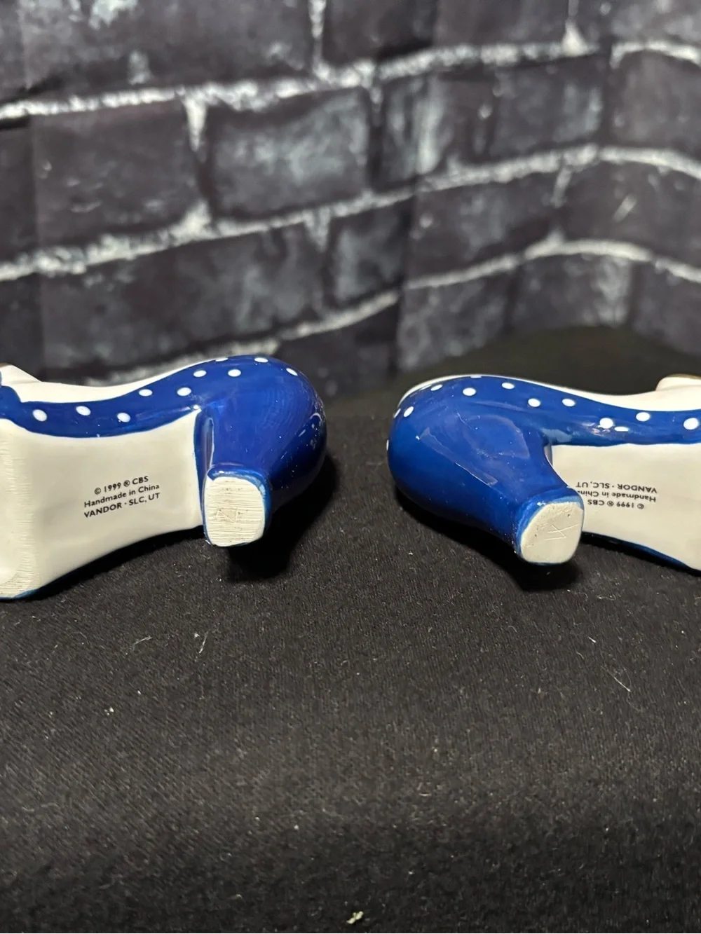 I Love Lucy Vintage High Heel Ceramic Salt & Pepper Set Vandor